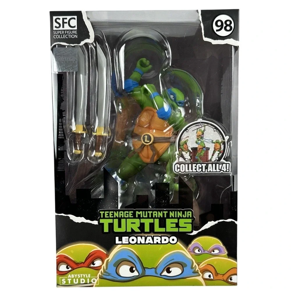 TMNT Leonardo Figure 8.2in ABYstyle Studio‎ 2024 Official PVC Statue New Turtles